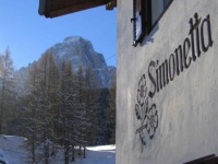 View from Villa Simonetta to Cir mountain