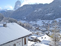 View of Ortisei in Val Gardena